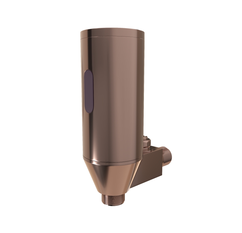 Urinal sensor in Rose Gold